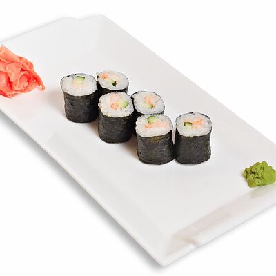 Ролл с тигровой креветкой в Чудо Пицца по цене 140 ₽