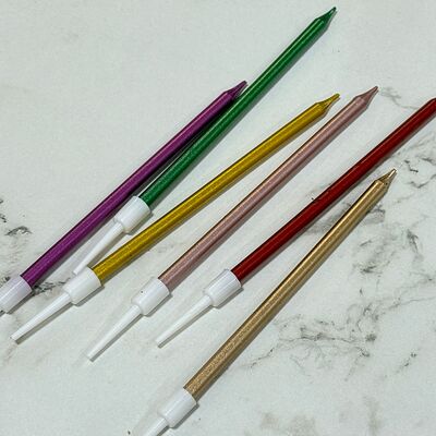 Свечка для торта цветная (1 шт.)в MCakes - торты и десерты по цене 130 ₽