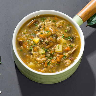 Грибная похлебка с лесными грибами и сморчками в Yami Yami по цене 590 ₽