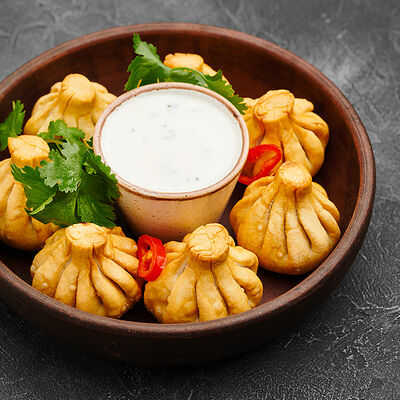 Мини-хинкали жареные из говядины в Гранат по цене 390