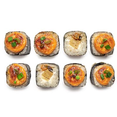 Хот ролл спайси с мидиями в CITYBAR по цене 380 ₽