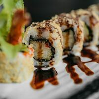 Тигровая креветка темпура в Shima