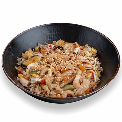 Рис Фрай с курицейв Мушу по цене 465 ₽