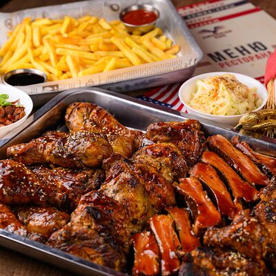 Сет Мясной Рай в American BBQ по цене 350 р.