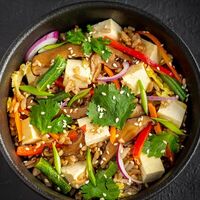 Wok с тофу в соусе дасуан в Тёрка