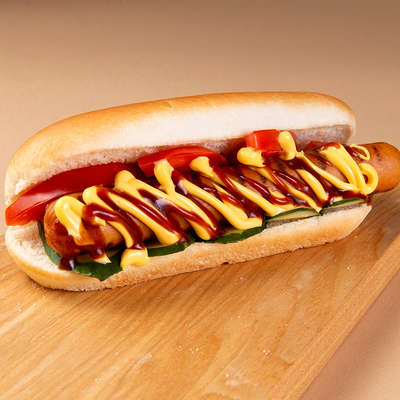 Хот-дог с куриной колбаской в Handy Place по цене 295 ₽