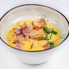 Сырный крем-суп с беконом и гренками в Аврора по цене 350