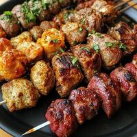Сытая порция в Пери Шашлыки