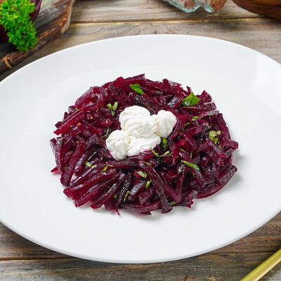 Свекла запеченная с творожным сыром в Лаваш по цене 430 ₽