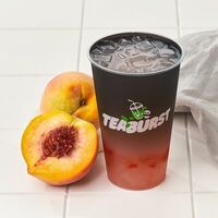 Фруктовый чай с пробиотиком Персик в Teaburst bubble tea