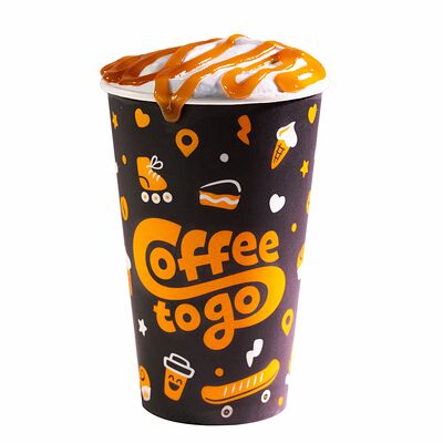 Карамельный капучино в Coffee to go по цене 195 ₽