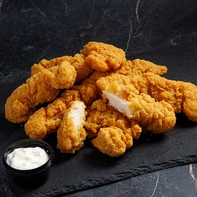 Стрипсы (3 шт.) + соус в Шаурма Бар по цене 440 ₽