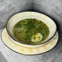 Куриный суп с домашней лапшойв Ай-вай