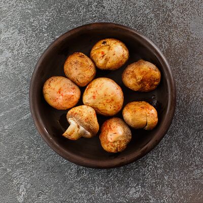 Шампиньоны на мангале в Аджика по цене 363 ₽