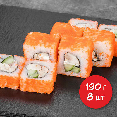 Ролл Калифорния в Я люблю суши по цене 729 ₽