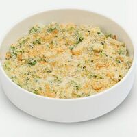 Цезарь с тигровыми креветками в Mkitchen