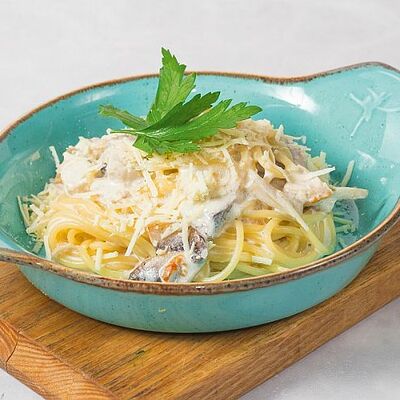 Паста Полло кон Фунги в Луиджи & Тосё по цене 189