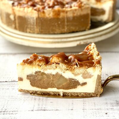 Чизкейк Яблочно-карамельный в Кухня 91 по цене 408 ₽