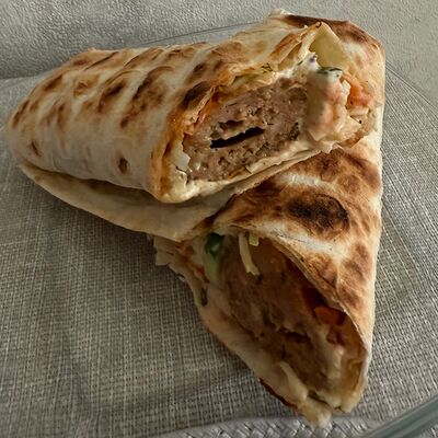 Люля-кебаб из курицы в лаваше в На углях 48 по цене 320 ₽