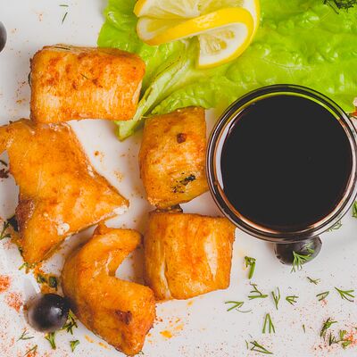 Шашлык из семги на мангале в Сандро по цене 2300 ₽