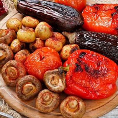 Овощи на углях ассорти нарезанныев ШашлыкКебаб Бутово по цене 1200 ₽