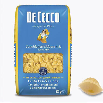 Паста De Cecco №51 Конкильетте Ригате в Ченто Пицца по цене 910 ₽