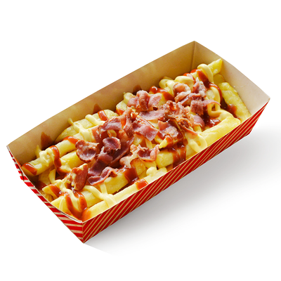 Фри с беконом в Три соуса по цене 269 ₽