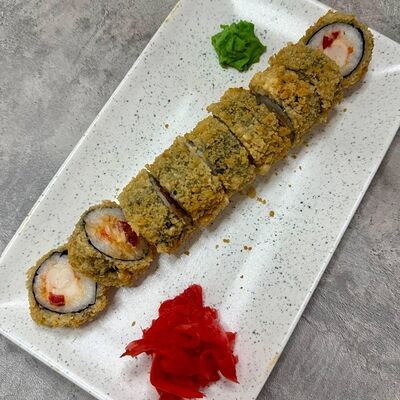 Ролл Цезарь с креветкой в Бистро 24 на Шамиля по цене 336 ₽