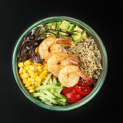 Поке с креветкой в RollWok club Азиатская кухня по цене 699 ₽