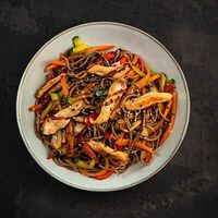 Соба с нежной курочкой в Mitsuna