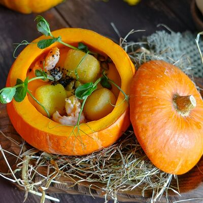 Крем-суп тыквенный в Proftesto по цене 590 ₽