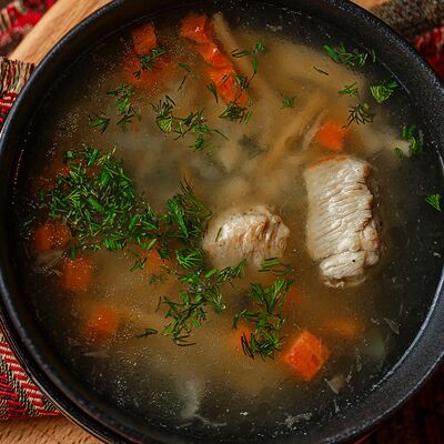 Куриный суп с ариштой в Чито-Грито по цене 430 ₽