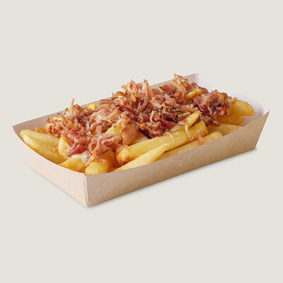 Фри с беконом и сыром в БургерКит по цене 430 ₽