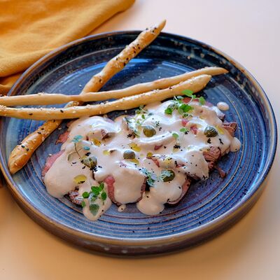 Вителло тоннато в Баклажан в ТЦ 