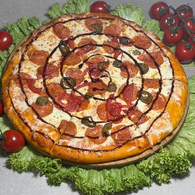 Пицца Пепперони острая в Пекарня с Акцентом по цене 749 ₽
