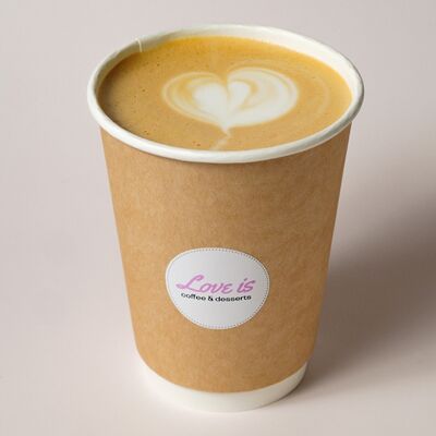 Капучино в Love is кофе с любовью по цене 310 ₽