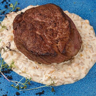 Медальон из телянины на грибном соусе в ЛарисуВаннуХочу по цене 990