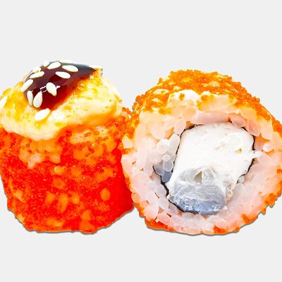 Запеченный с креветкой в QPi Roll по цене 459 ₽