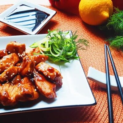Курочка в соусе терияки в Tez Cook по цене 2250 ₸