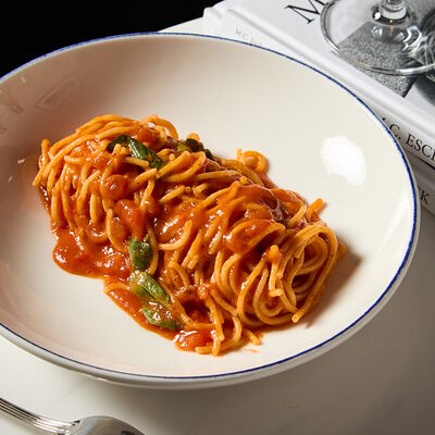 Спагетти аль помидоро в Траттория Минисыроварня по цене 580 ₽