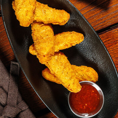 Острые куриные стрипсы в Моравия по цене 633 ₽