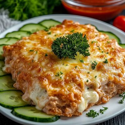 Грудка в сырной корочке в У Вольфовича по цене 460 ₽