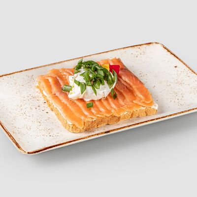 Тост с лососем в УЗБЕЧКА N1 по цене 3686 ₸