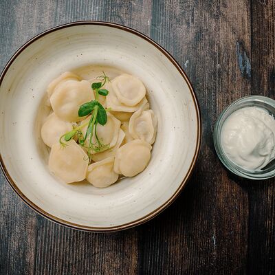 Пельмени домашние в Вкус кафе по цене 412 ₽