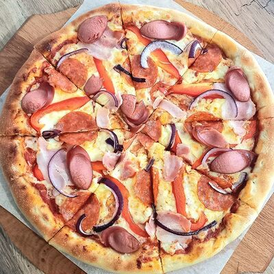 Пицца Баварская в Кэйго доставка по цене 840 ₽