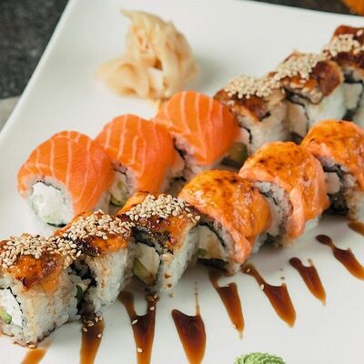 Сет Филадельфия в Баклажан в ТЦ 