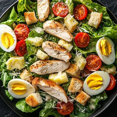 Цезарь с курицей в Суши мастер по цене 739 ₽