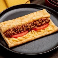Мясной блин в Папины блины