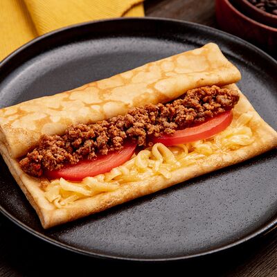 Мясной блин в Папины блины по цене 646 ₽