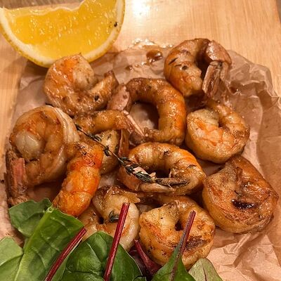 Креветки на углях в Барашик по цене 1035 ₽